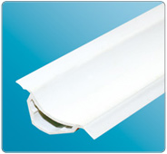 Галтель с мягкими краями 25*25*2500мм ПВХ БЕЛАЯ 33502