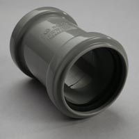 Муфта D=110 ПП двухраструбная 03124