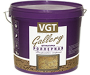 Штукатурка ВГТ роллерная "короед" среднезернистая (18кг) 36554