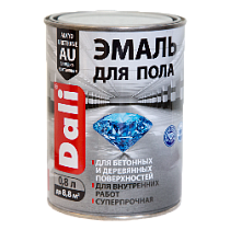Эмаль DALI д/пола серая 0,8 л 54911