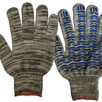 Перчатки 5 нитей серые Волна 5/10 18950