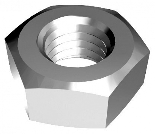 Гайка М6, оцинкованная 01024