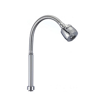 Излив д/кухонного смесителя гибкий с аэратором, хром 50689