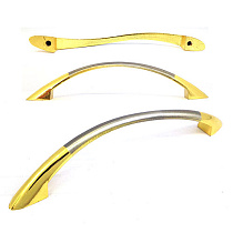 Ручка-дуга мебельная скоба SANAK 96мм  (золото) 69258