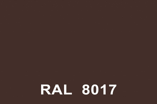 Металлический штакетник Волнообразный RAL8017 17680