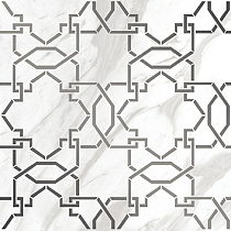 Royal Stone Вставка белая узор 16015 29,8х59,8
