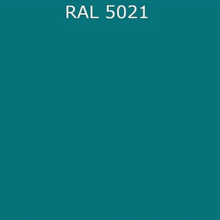 Металлический штакетник Волнообразный RAL5021 55134