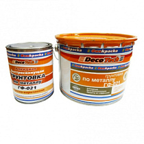 Грунтовка ДекоТек  ГФ-021 кр-коричневая 0,9кг 63281