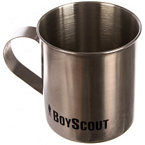Кружка туристическая 300мл нержавеющая сталь/48 BOYSCOUT 11326