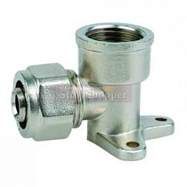 Уголок м/п 16x1/2" внут. с крепежом VALFEX 03088