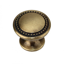 Ручка-кнопка мебельная BOYARD RC053AB.4 (старая бронза) 59786