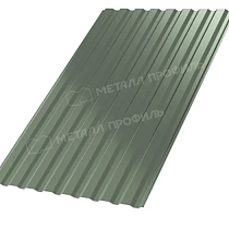 Профилированный лист МП-20х1100 А (PURMAN- 20-Tourmalin Светло-зеленый металлик-0,5) 71649