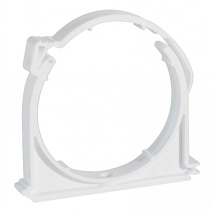 Хомут малошумный D=50 белый 74167