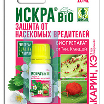 Инсектицид "Искра Био" от тли.клещей флакон 10мл на блистере (1/120) "Green belt" 70506