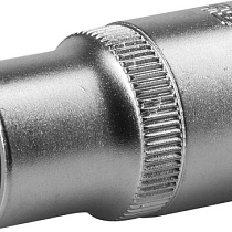 Головка торцовая "ЗУБР", хромированная,1/2- 27мм 11316