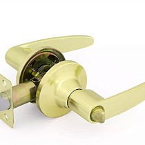 Защелка ФЗ 3501E PB (Золото) BK с фиксатором 68739