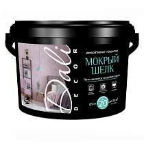 Штукатурка декорат. "DALI-DEKOR" "МОКРЫЙ ШЕЛК" 5кг 52286