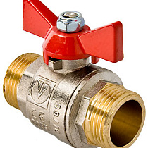 Кран шаровый VT BASE 1/2" ш/ш бабочка 03271