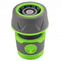 Соединитель для шланга 3/4 с автостопом пласт.с резин.покрытием (20/200) "Вимо-эксперт" 096-5820 50127