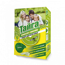 Средство от комаров ТАЙГА комплект пластины + фумигатор 68020