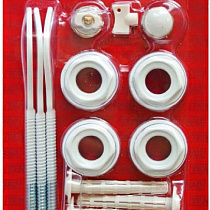 Набор д/радиатора 1/2" с кронштейнами 06064