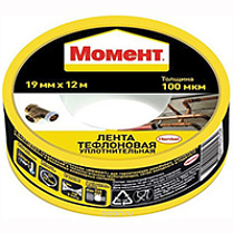 Лента Момент тефлоновая уплотн. 19мм*20м 58260