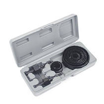 Пилы кольцевые по дереву набор 11 предм. в кейсе 19-22-29-32-35-38-44-51-64 мм "КЕДР" 078-021 46352