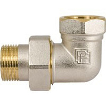 Американка 1/2" угловая (ник.) VT 03306