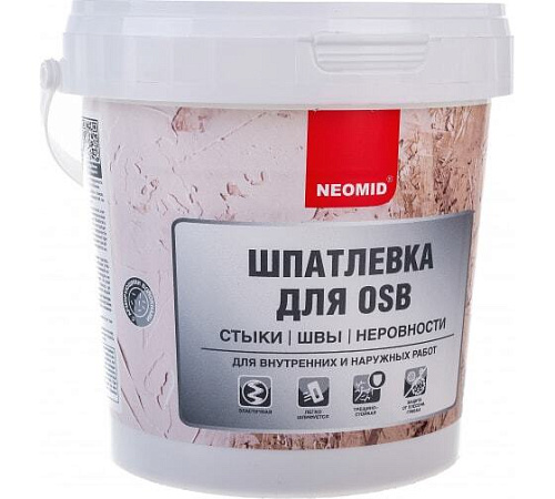 Шпатлевка для плит OSB 1,3 кг Neomid 72064