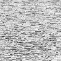 Сланец слоистый гипс *белый* (Уп.-1,0м2) без расшивки 60814