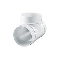 Тройник для круглых каналов РВС 100мм 51689