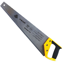 Ножовка по дереву 400 мм 3D заточка каленая крупный зуб   КЕДР  035-4005 41593