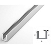 Швеллер П-образный 15*12*15*2,0 Шв 07.2000.500 75372
