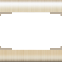 Рамка для двойной розетки Stream (шампань) W0082111 WERKEL 59975