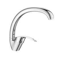Смеситель для кухни с высоким поворотным изливом DR71021, DECOROOM 68158