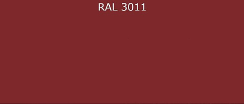 Металлический штакетник М-образный RAL3011 12089