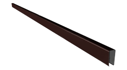 Планка завершающая 85х25х2000 (ПЭ-01-8017-ОН) 39864
