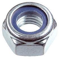 Гайка со стопорным кольцом М6, оцинкованная 06427