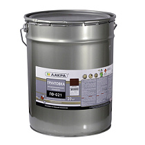 Грунтовка ГФ-021 ЛАКРА красно-коричневая 20кг 70905