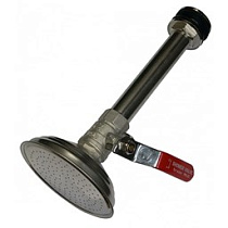 Полив ДУШ летний с краном металл 55267