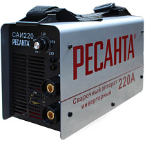 Сварочный аппарат инверторный САИ-220 (10-220А, 1,6-5,0мм, макс. ток 30А) Ресанта 26929