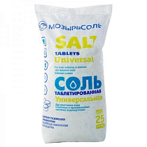Соль таблетированная, 25кг 59304