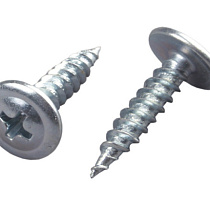 Саморез 4,2 х 32 мм, полусфера-прессшайба, цинк 00163