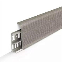 Плинтус напольный с кабель-каналами 70мм 2,2м "Деконика" 263 Клен северный 74848