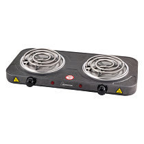 Плита электрическая 2-конфорки (ТЕН) "HOMESTAR" HS-1105 (серый) (1/5) 46633