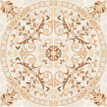 Pompei Панно напольное светло-бежевое (PY6R304) 84x84