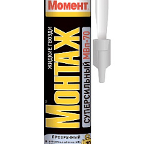 Клей HENKEL 'Момент Монтаж Суперсильный' прозрачный, 280 г 20709