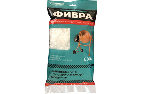 Фиброволокно полипропиленовое  "CEMFIBRA R" 600г "CEMMIX" 69049