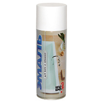 Эмаль-аэрозоль KUDO KU-1301, для ванн, белая, 520 мл 37502