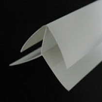 Угол наружный для пластиковых панелей 10мм, 3000мм белый 03889